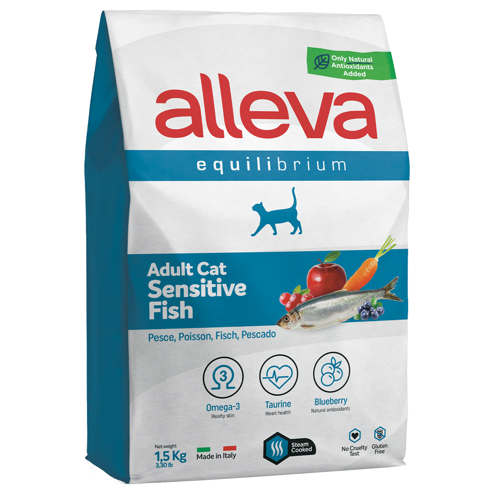 Alleva Equilibrium Adult Cat Sensitive Fish 1.5kg