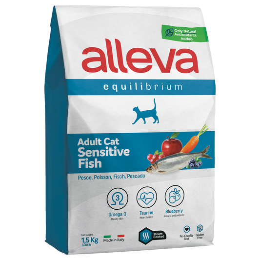Alleva Equilibrium Adult Cat Sensitive Fish 1.5kg