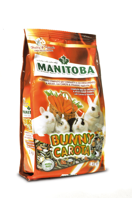 MANITOBA COMPLETE BUNNY CAROTA 1kg